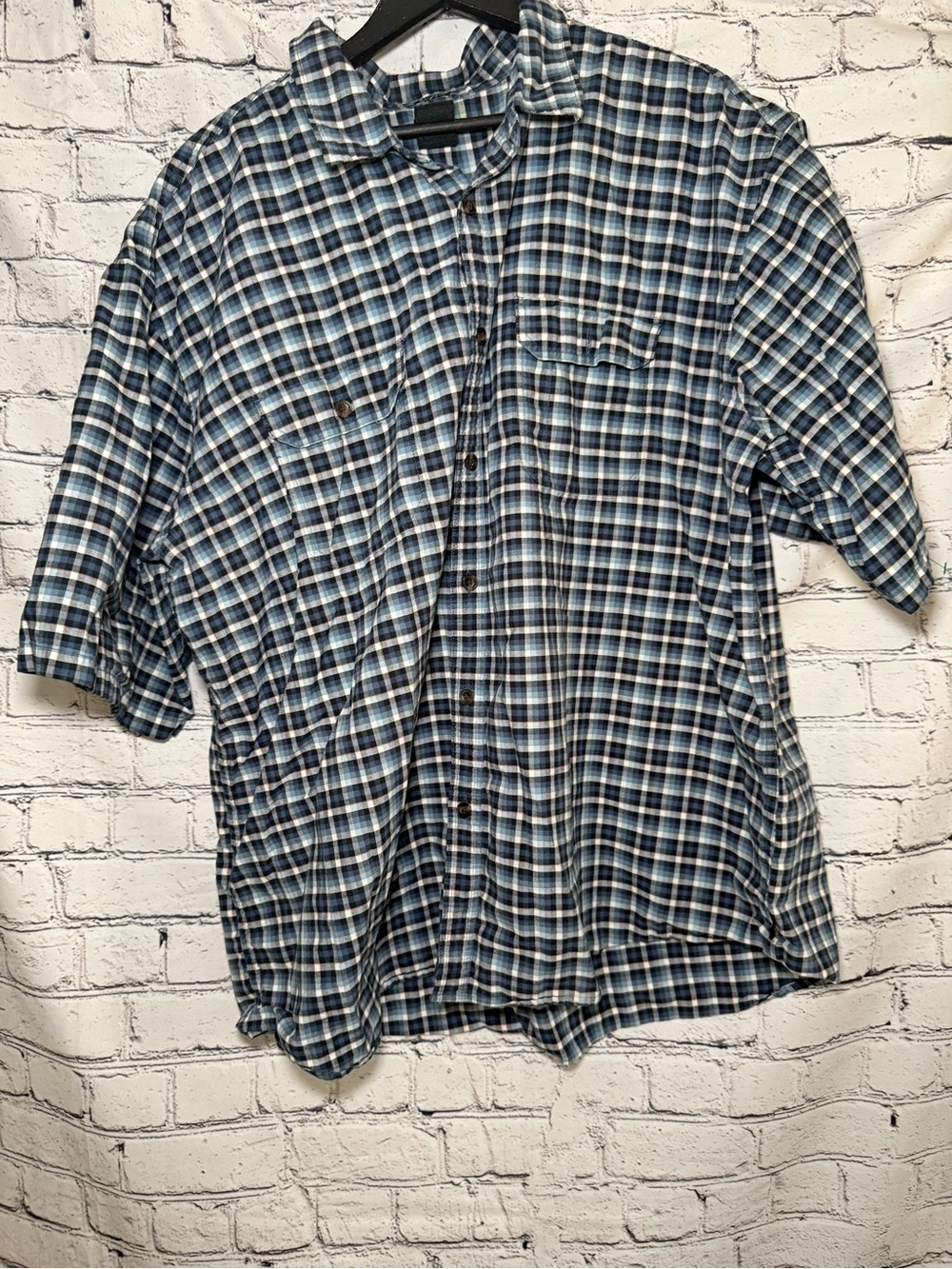 Dickies. Plaid button down. Size 3X